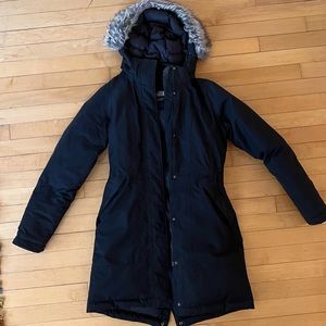 North Face down parka size XS